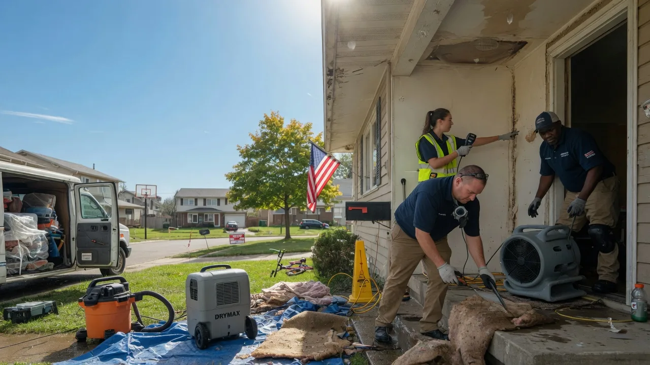Water Damage Restoration in Taylorsville, IN near me